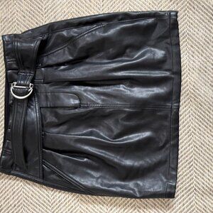 Mini leather Skirt